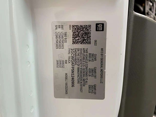 2022 Chevrolet Express 2500 Work Van Cargo Dallas TX