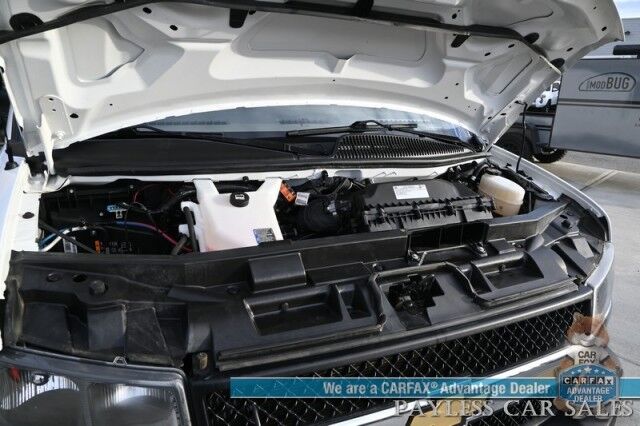 2022 Chevrolet Express Cargo Van 2500 / Convenience Pkg / Chrome Appearance & Cold Climate Pkg / 4.3L V6 / Bulkhead / Power Locks, Windows & Mirrors / AUX Input / Back Up Camera / Cruise Control / Block Heater / Only 17K Miles / 1-Owner Anchorage AK 2022 Chevrolet Express Cargo Van 2500 / Convenience Pkg / Chrome Appearance & Cold Climate Pkg / 4.3L V6 / Bulkhead / Power Locks, Windows & Mirrors / AUX Input / Back Up Camera / Cruise Control / Block Heater / Only 17K Miles / 1-Owner Anchorage AK