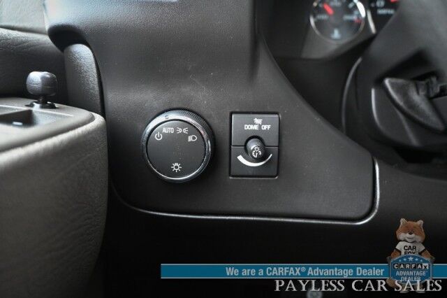 2022 Chevrolet Express Cargo Van 2500 / Convenience Pkg / Chrome Appearance & Cold Climate Pkg / 4.3L V6 / Bulkhead / Power Locks, Windows & Mirrors / Back Up Camera / Cruise Control / New Studless Winter Tires / Block Heater / 1-Owner Anchorage AK