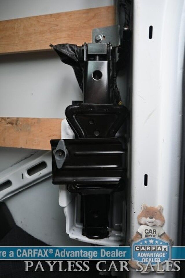 2022 Chevrolet Express Cargo Van 2500 / Convenience Pkg / Chrome Appearance & Cold Climate Pkg / 4.3L V6 / Bulkhead / Power Locks, Windows & Mirrors / Back Up Camera / Cruise Control / New Studless Winter Tires / Block Heater / 1-Owner Anchorage AK