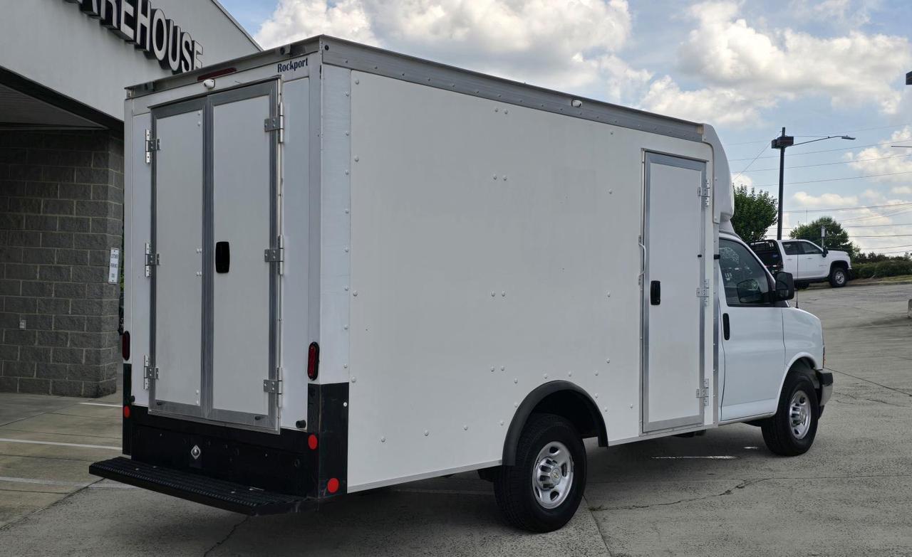 2022 Chevrolet Express Commercial Cutaway 3500 12ft Box W/Rear Double Doors and Shelves Concord NC