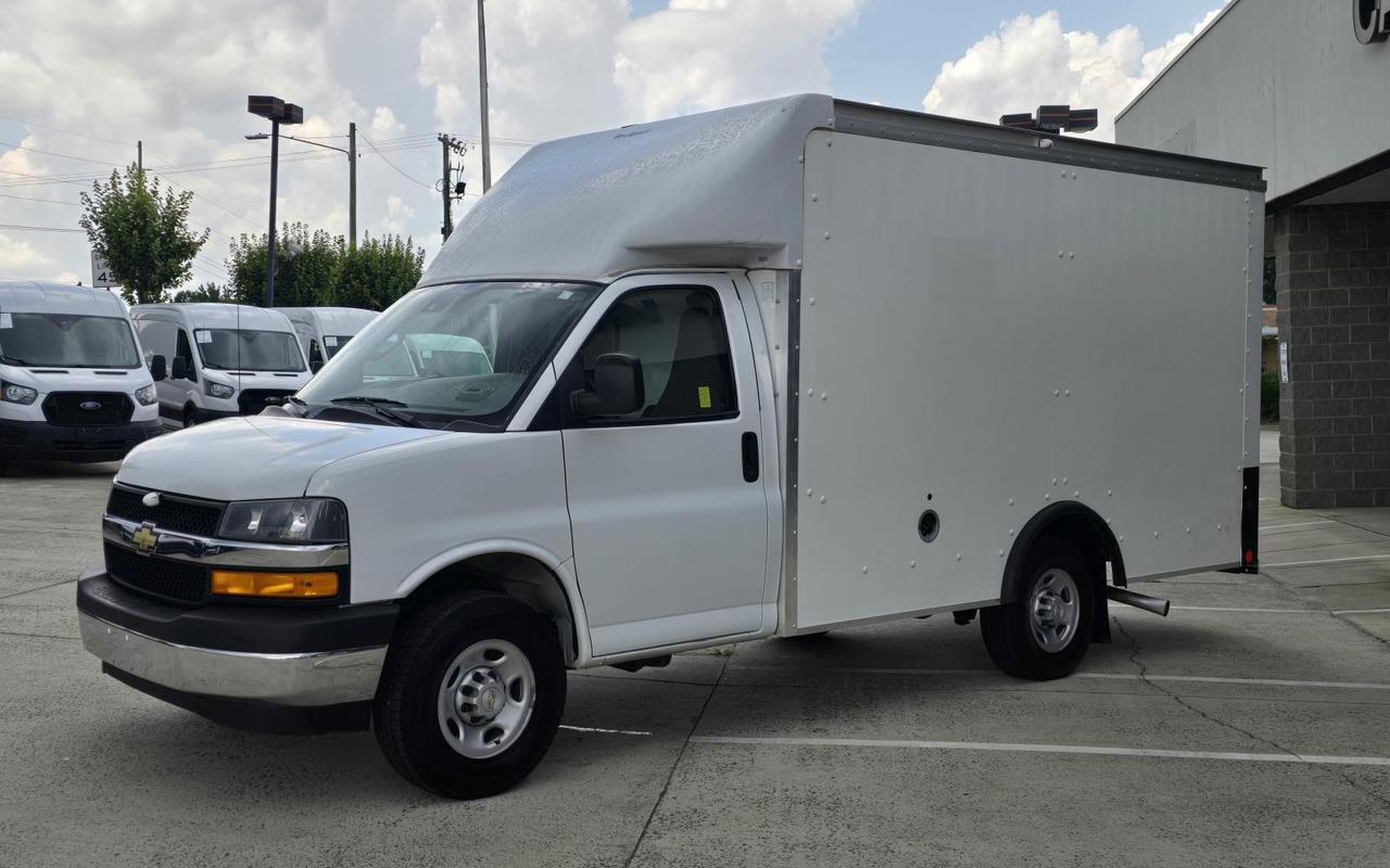 2022 Chevrolet Express Commercial Cutaway 3500 12ft Box W/Rear Double Doors and Shelves Concord NC