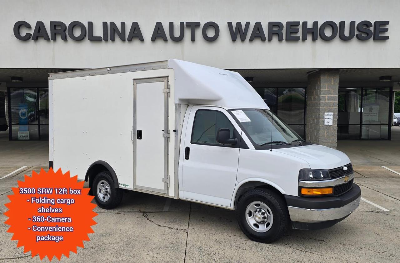 2022 Chevrolet Express Commercial Cutaway 3500 12ft Box W/Rear Double Doors and Shelves Concord NC