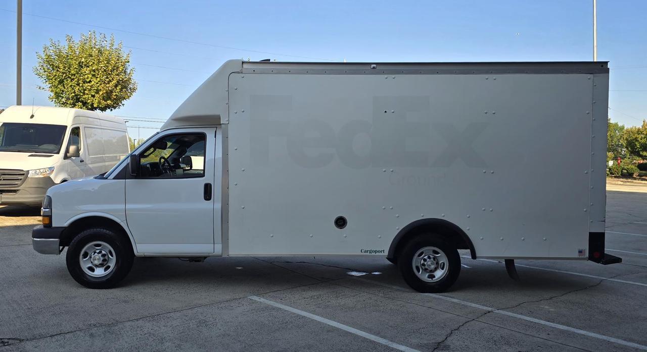 2022 Chevrolet Express Commercial Cutaway 3500 SRW 14ft Box W/Shelves and Double Doors Concord NC