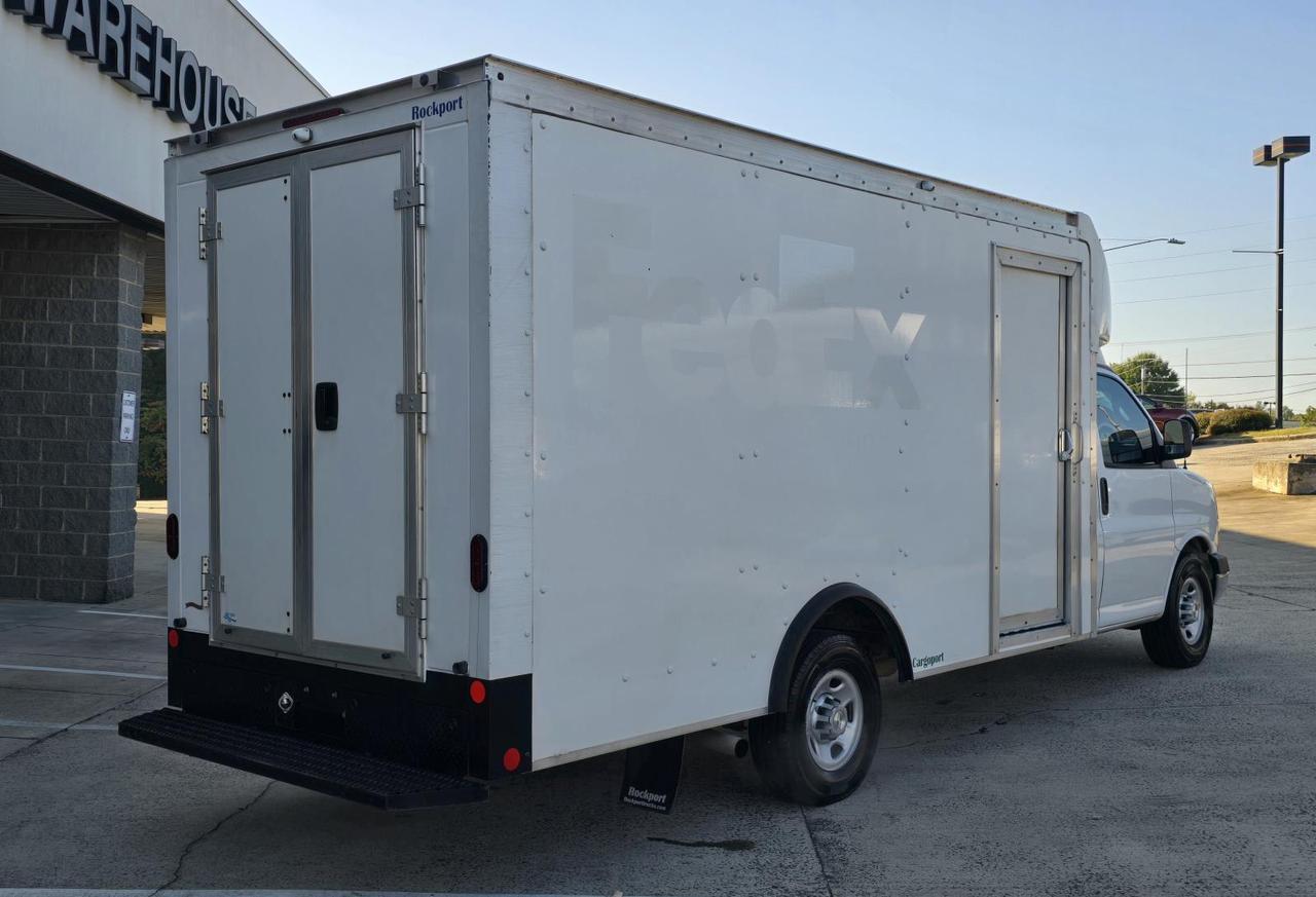 2022 Chevrolet Express Commercial Cutaway 3500 SRW 14ft Box W/Shelves and Double Doors Concord NC