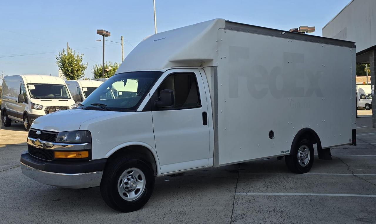 2022 Chevrolet Express Commercial Cutaway 3500 SRW 14ft Box W/Shelves and Double Doors Concord NC