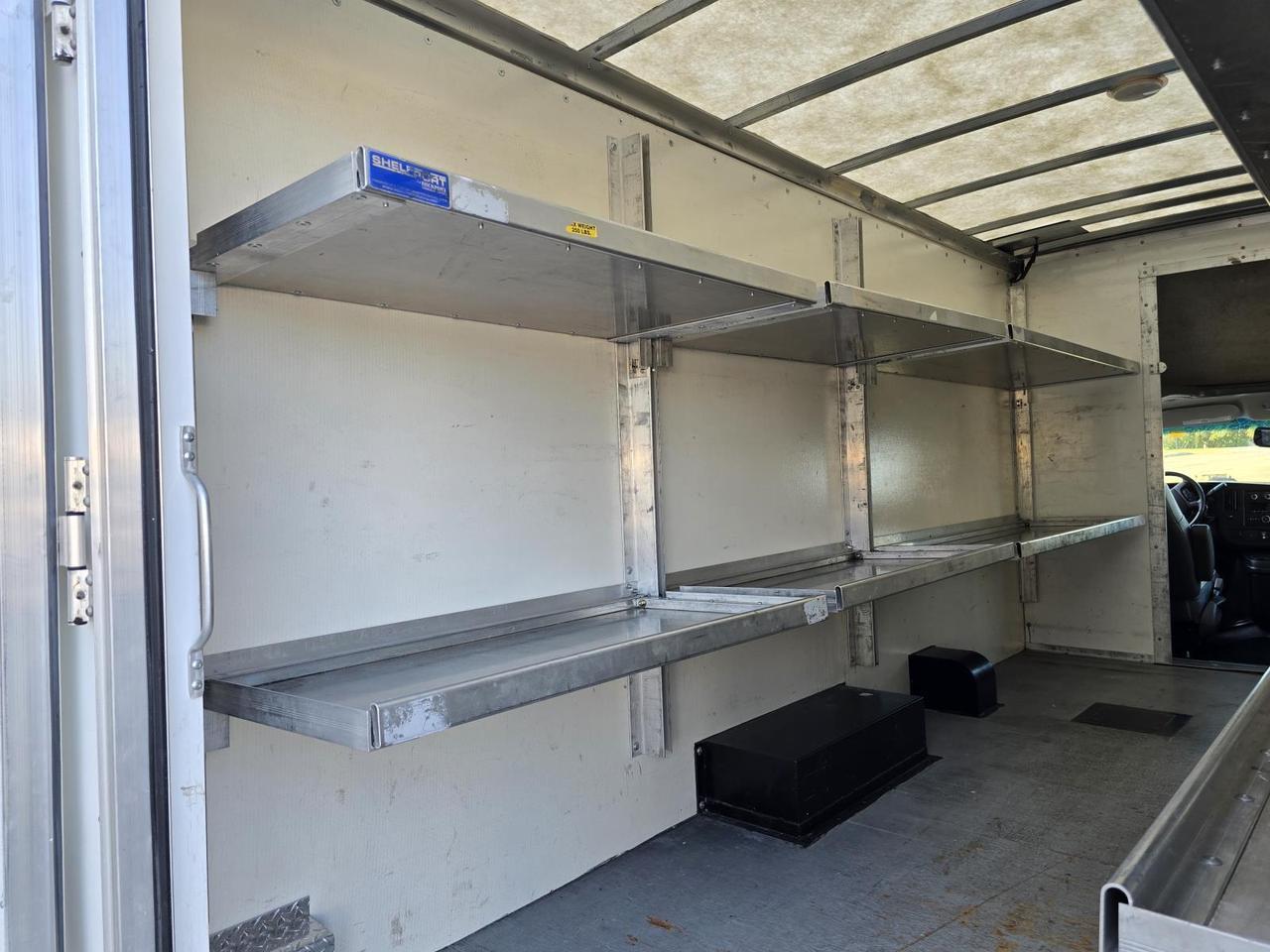 2022 Chevrolet Express Commercial Cutaway 3500 SRW 14ft Box W/Shelves and Double Doors Concord NC