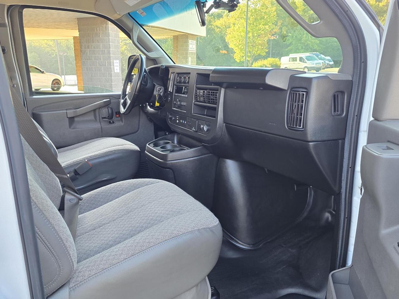 2022 Chevrolet Express Commercial Cutaway 3500 SRW 14ft Box W/Shelves and Double Doors Concord NC