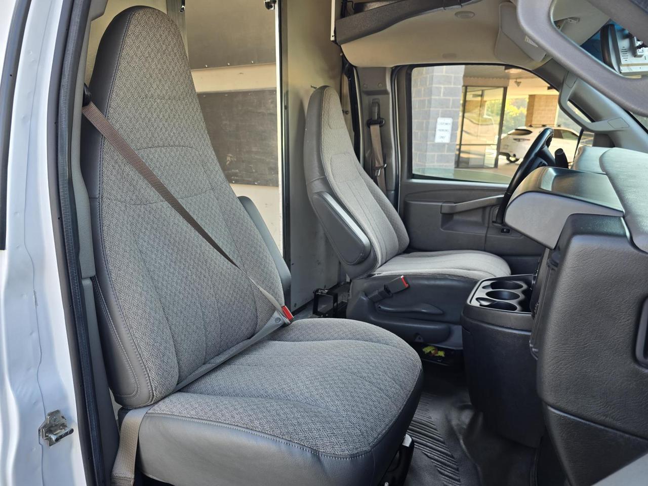 2022 Chevrolet Express Commercial Cutaway 3500 SRW 14ft Box W/Shelves and Double Doors Concord NC