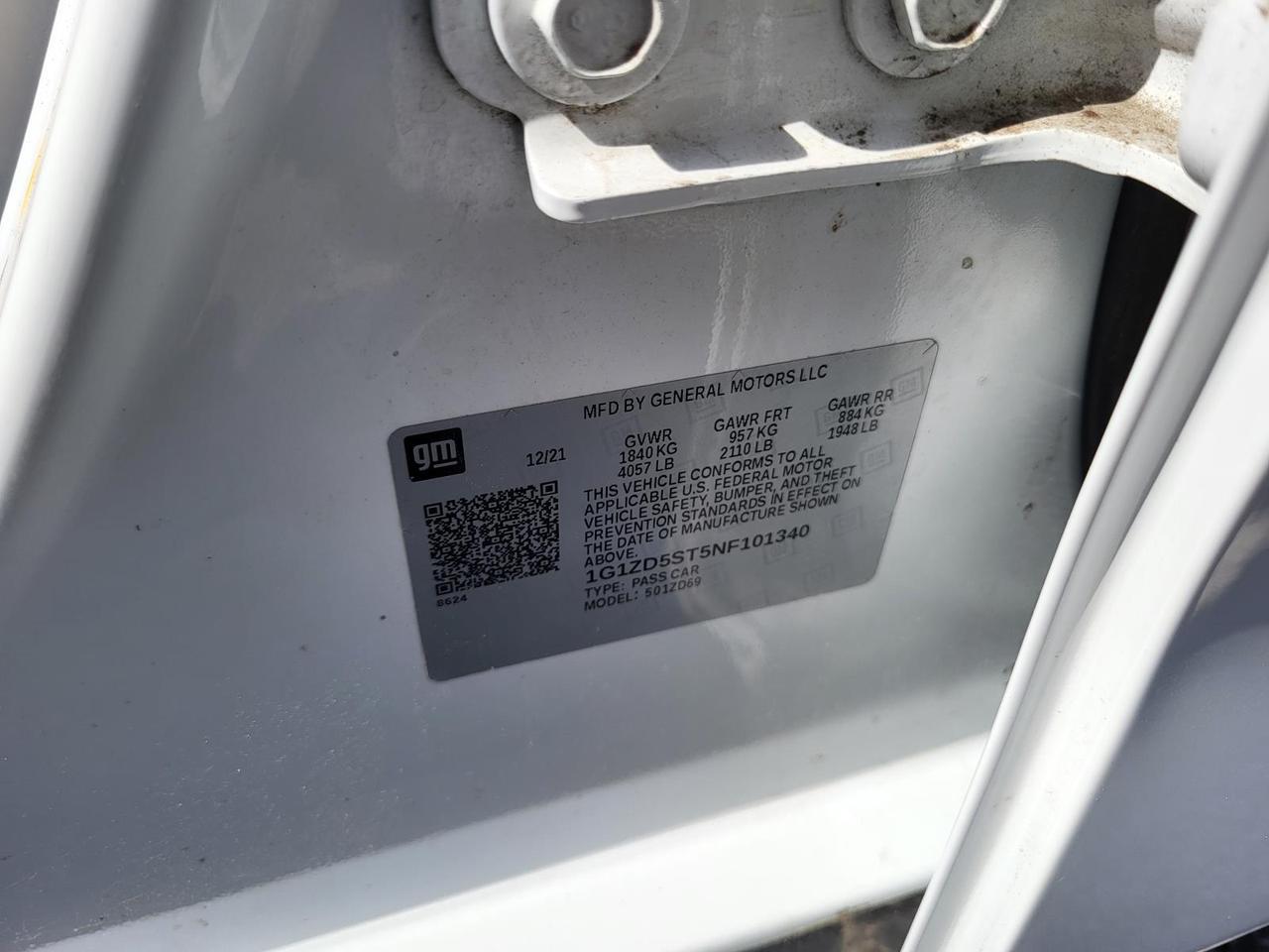 2022 Chevrolet Malibu 4dr Sdn LT Beeville TX