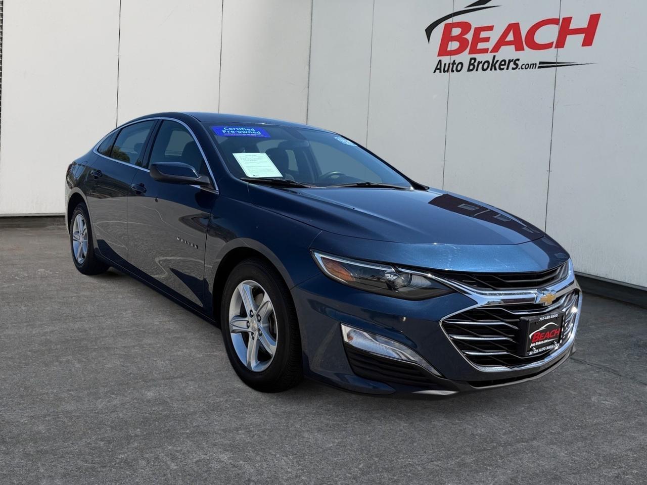 2022 Chevrolet Malibu LT, APPLE CARPLAY/ANDROID AUTO, HEATED SEATS, BLUETOOTH, BACKUP CAMERA, POWER MIRRORS, REMOTE START, COME AND TEST DRIVE THIS CHEVROLET MALIBU TODAY!