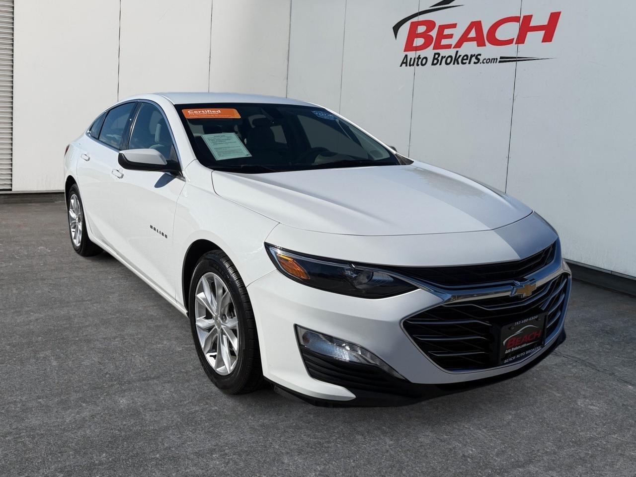 2022 Chevrolet Malibu LT, APPLE CARPLAY/ANDROID AUTO, WIFI, KEYLESS START, BACKUP CAMERA, POWER MIRRORS, COME AND TEST DRIVE THIS CHEVROLET MALIBU TODAY!