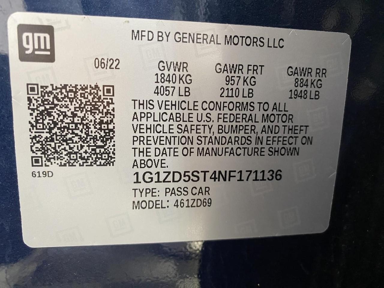 2022 Chevrolet Malibu LT Richmond Hill NY
