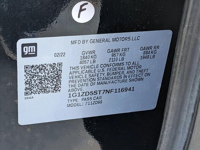 2022 Chevrolet Malibu LT Roseville CA