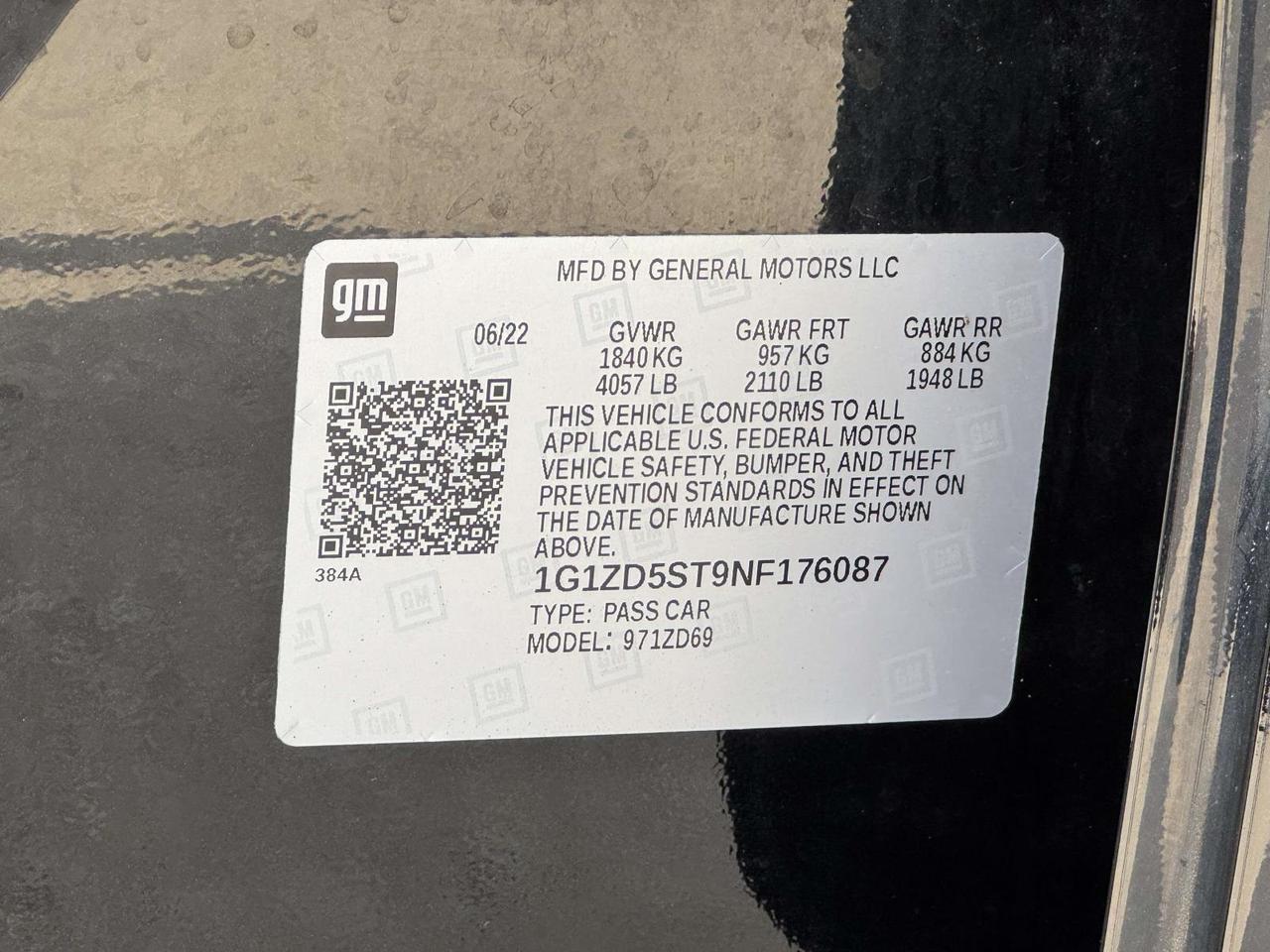 2022 Chevrolet Malibu LT Fredericksburg VA