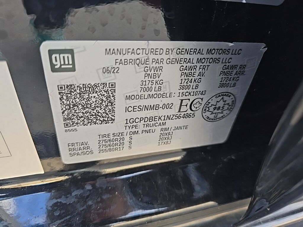2022 Chevrolet Silverado 1500 4x4 Crew Cab Custom Minocqua WI