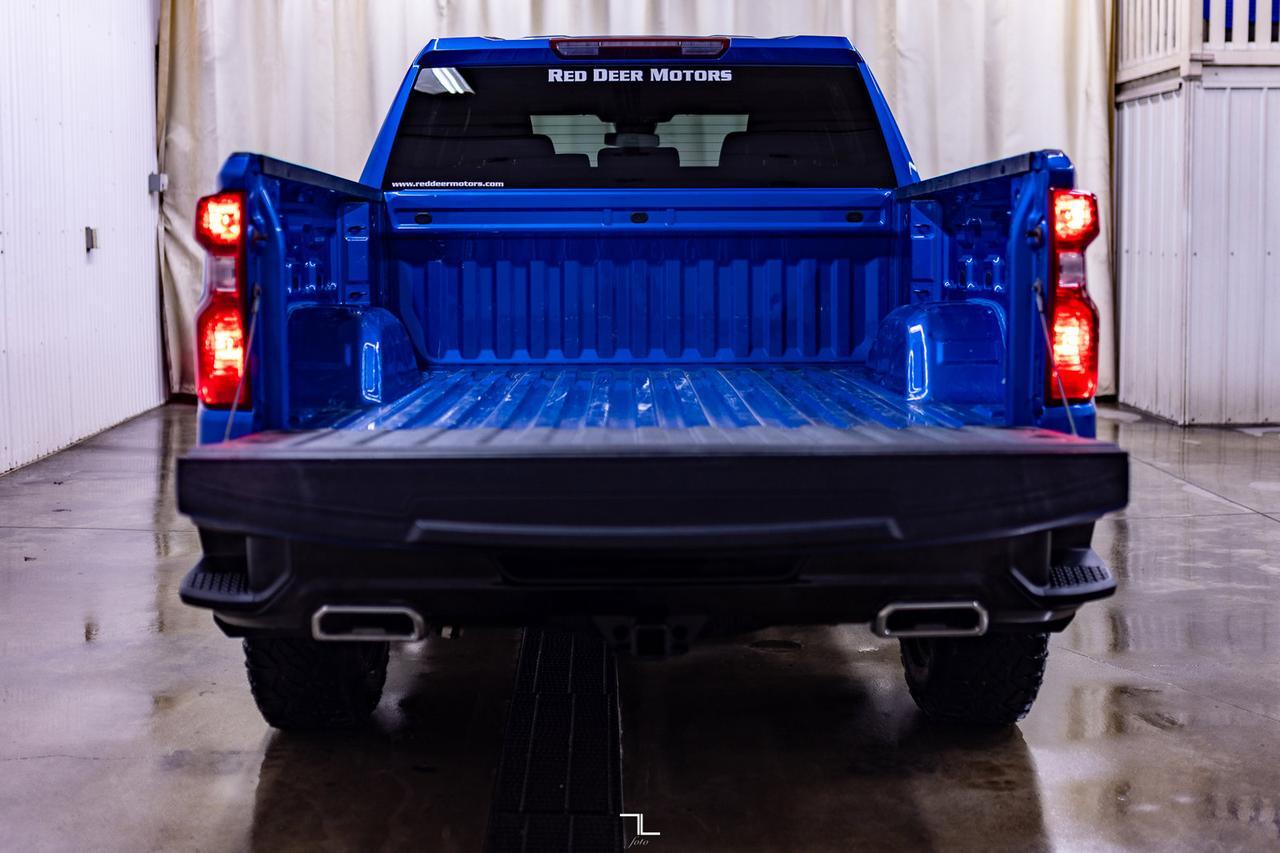 2022 Chevrolet Silverado 1500 4x4 Crew Cab Custom Trail Boss Z71 BCam Red Deer AB