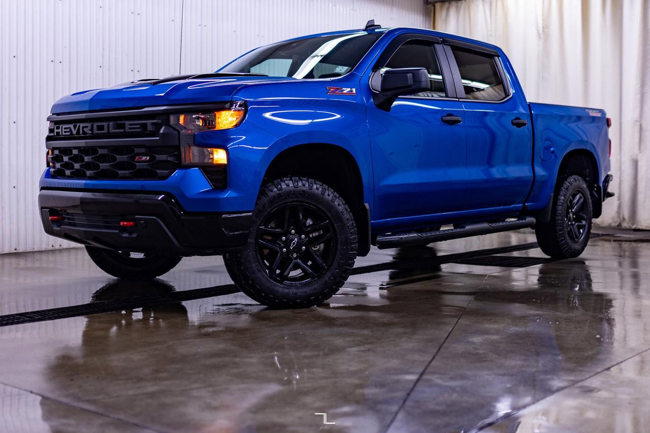 2022 Chevrolet Silverado 1500 4x4 Crew Cab Custom Trail Boss Z71 BCam Red Deer AB