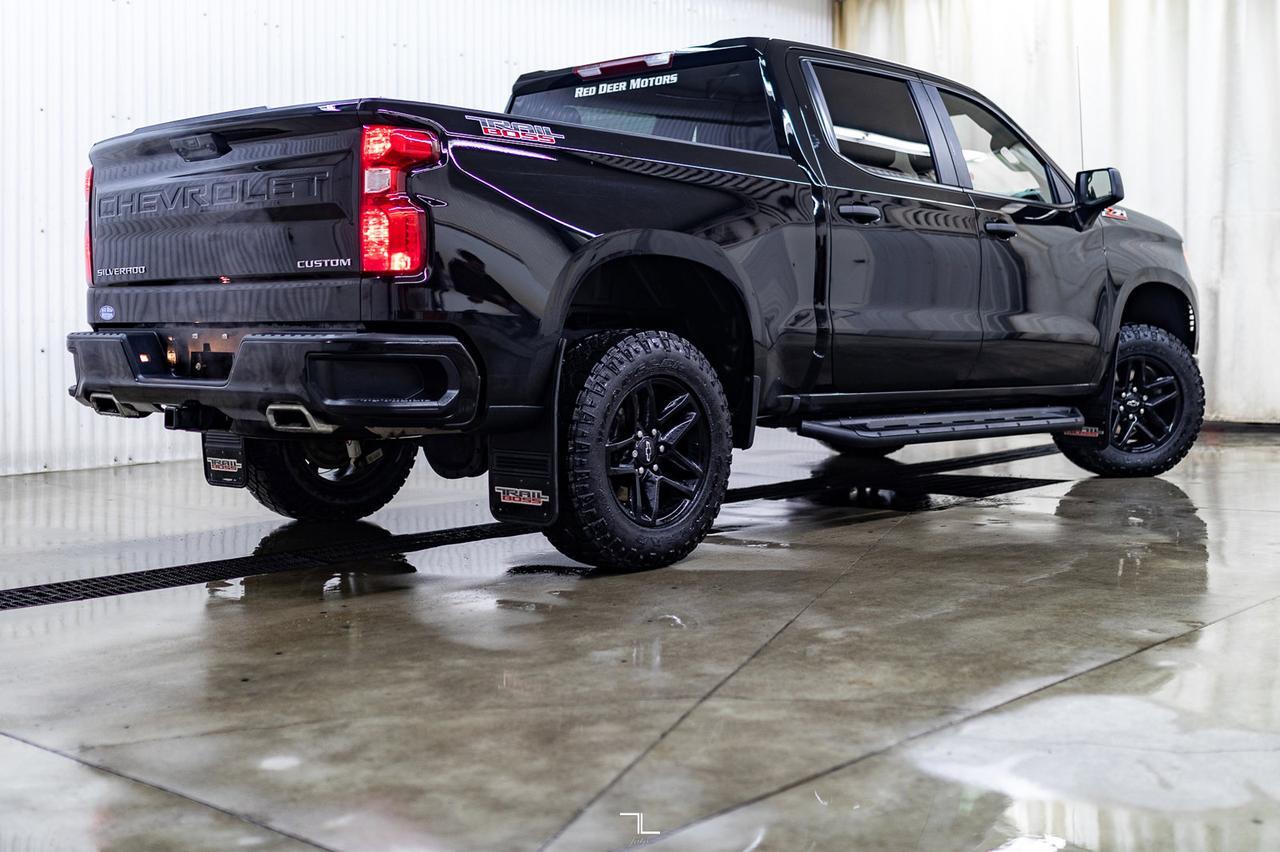2022 Chevrolet Silverado 1500 4x4 Crew Cab Custom Trail Boss Z71 BCam Red Deer AB