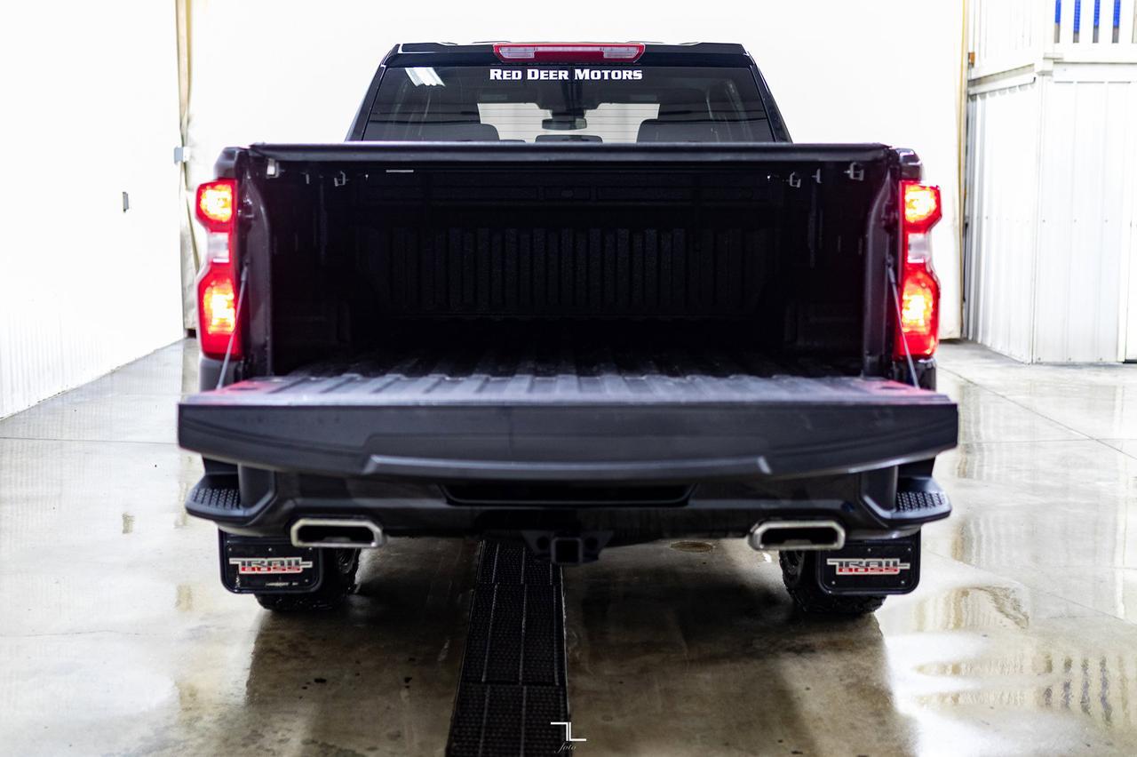 2022 Chevrolet Silverado 1500 4x4 Crew Cab Custom Trail Boss Z71 BCam Red Deer AB