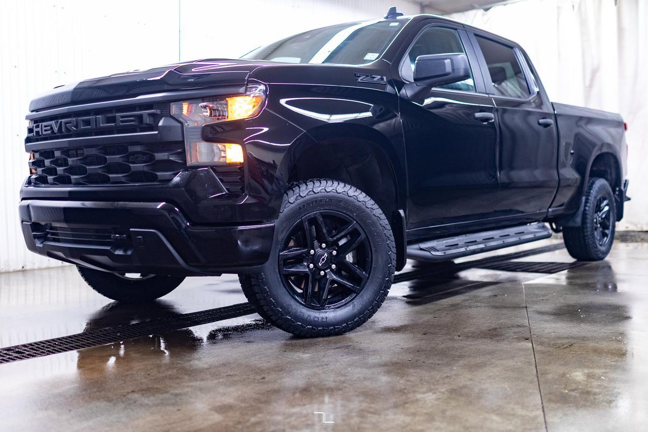 2022 Chevrolet Silverado 1500 4x4 Crew Cab Custom Trail Boss Z71 PSeat BCam Red Deer AB
