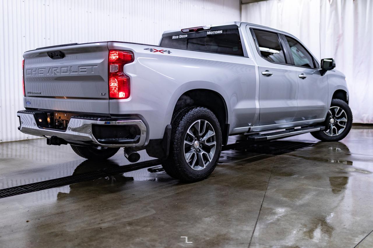 2022 Chevrolet Silverado 1500 4x4 Crew Cab LT Longbox Leather BCam 6 Pass Red Deer AB