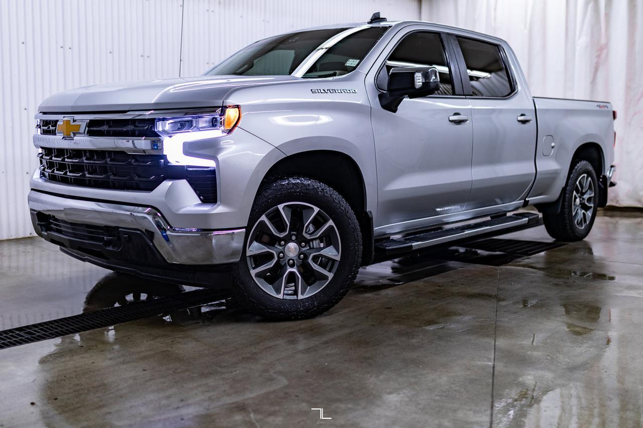 2022 Chevrolet Silverado 1500 4x4 Crew Cab LT Longbox Leather BCam 6 Pass Red Deer AB
