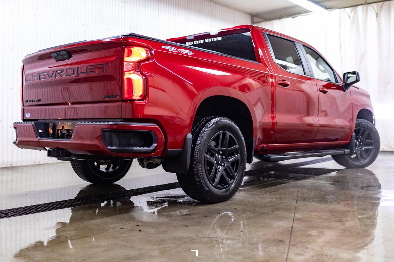 2022 Chevrolet Silverado 1500 4x4 Crew Cab RST PSeat BCam Red Deer AB