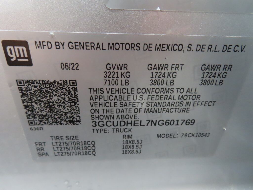 2022 Chevrolet Silverado 1500 4x4 Crew Cab ZR2 Fond du Lac WI