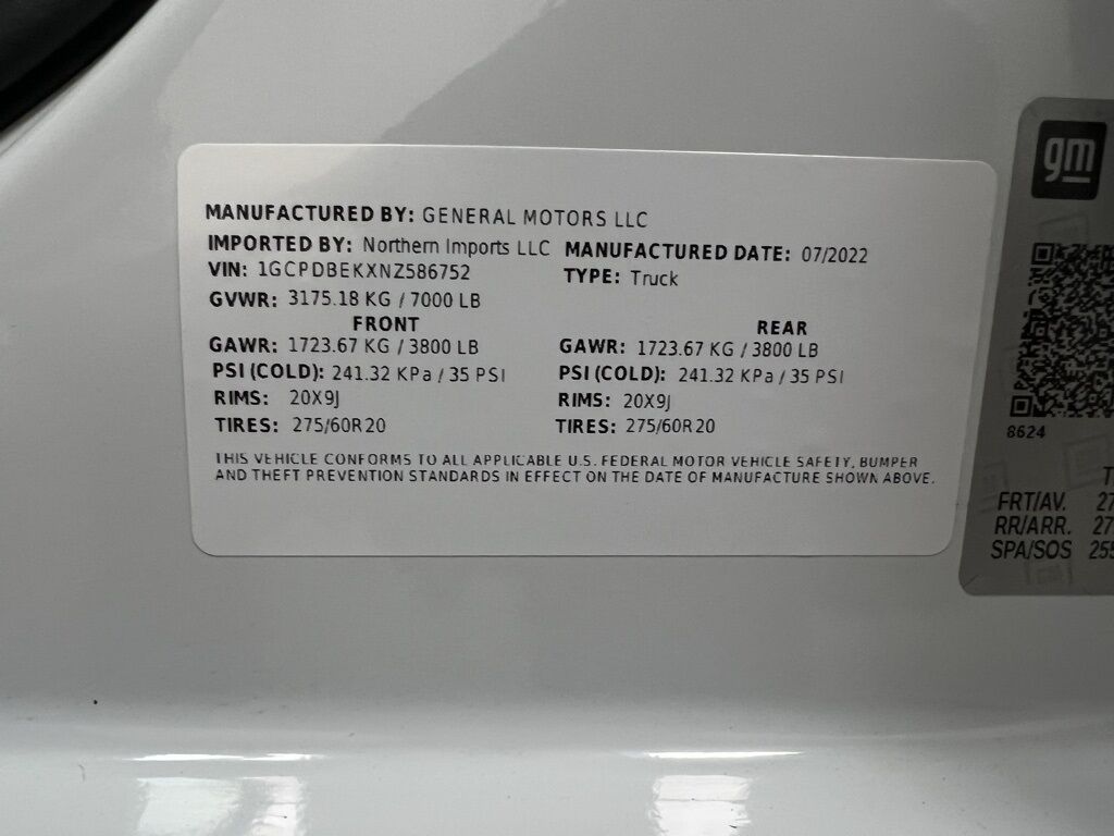 2022 Chevrolet Silverado 1500 Custom Loveland CO