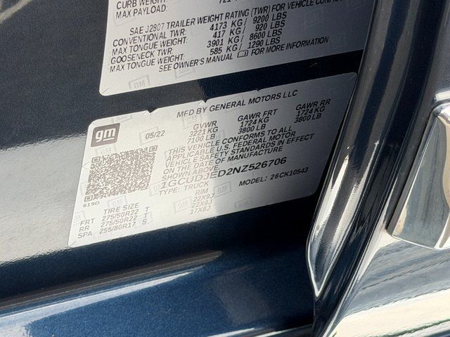 2022 Chevrolet Silverado 1500 High Country Springfield VA
