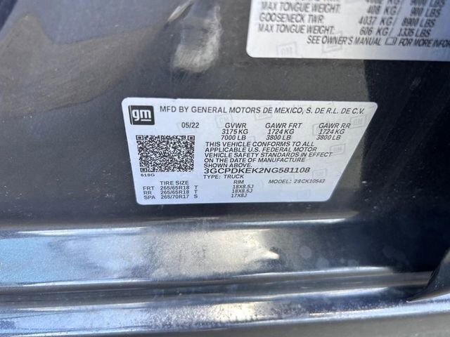 2022 Chevrolet Silverado 1500 LT (2FL) Farmington MO