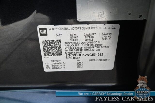 2022 Chevrolet Silverado 1500 LT / 4X4 / Crew Cab / AutoStart / All Star Edition Plus Pkg / Power & Heated Seats / Heated Steering Wheel / Apple CarPlay & Android Auto / Keyless Entry & Start / Block Heater / Bed Liner / Tow Pkg / 1-Owner Anchorage AK 2022 Chevrolet Silverado 1500 LT / 4X4 / Crew Cab / AutoStart / All Star Edition Plus Pkg / Power & Heated Seats / Heated Steering Wheel / Apple CarPlay & Android Auto / Keyless Entry & Start / Block Heater / Bed Liner / Tow Pkg / 1-Owner Anchorage AK