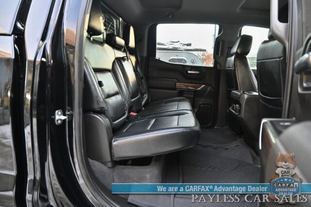 2022 Chevrolet Silverado 1500 LT Trail Boss / 4X4 / Auto Start / Crew Cab / Z71 Pkg / Power & Heated Leather Seats / Heated Steering Wheel / Blind Spot / Apple CarPlay & Android Auto / Back Up Camera / ARE Canopy / Roof Rack / Fuel Wheels Anchorage AK