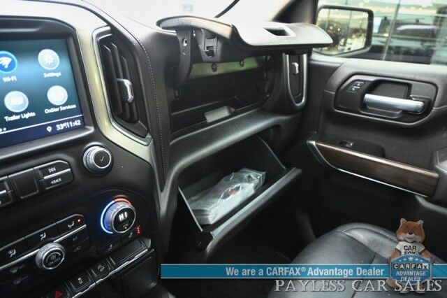 2022 Chevrolet Silverado 1500 LT Trail Boss / 4X4 / Auto Start / Crew Cab / Z71 Pkg / Power & Heated Leather Seats / Heated Steering Wheel / Blind Spot / Apple CarPlay & Android Auto / Back Up Camera / ARE Canopy / Roof Rack / Fuel Wheels Anchorage AK