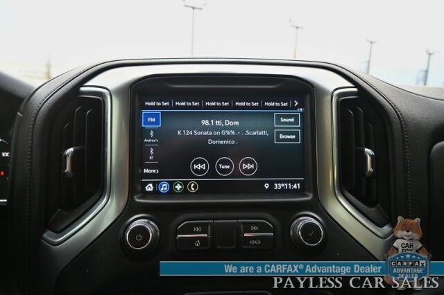 2022 Chevrolet Silverado 1500 LT Trail Boss / 4X4 / Crew Cab / Z71 Pkg / Auto Start / Power & Heated Leather Seats / Heated Steering Wheel / Lane Departure & Blind Spot Alert/ ARE Matching Canopy / Fuel Wheels / Bed Liner / Tow Pkg Anchorage AK 2022 Chevrolet Silverado 1500 LT Trail Boss / 4X4 / Crew Cab / Z71 Pkg / Auto Start / Power & Heated Leather Seats / Heated Steering Wheel / Lane Departure & Blind Spot Alert/ ARE Matching Canopy / Fuel Wheels / Bed Liner / Tow Pkg Anchorage AK