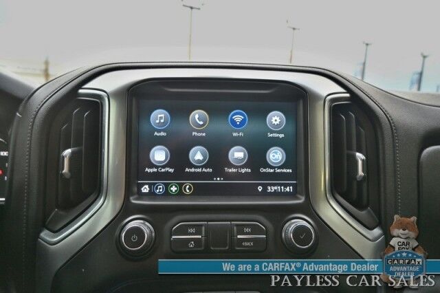 2022 Chevrolet Silverado 1500 LT Trail Boss / 4X4 / Crew Cab / Z71 Pkg / Auto Start / Power & Heated Leather Seats / Heated Steering Wheel / Lane Departure & Blind Spot Alert/ ARE Matching Canopy / Fuel Wheels / Bed Liner / Tow Pkg Anchorage AK 2022 Chevrolet Silverado 1500 LT Trail Boss / 4X4 / Crew Cab / Z71 Pkg / Auto Start / Power & Heated Leather Seats / Heated Steering Wheel / Lane Departure & Blind Spot Alert/ ARE Matching Canopy / Fuel Wheels / Bed Liner / Tow Pkg Anchorage AK