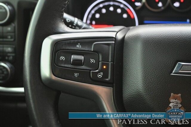 2022 Chevrolet Silverado 1500 LT Trail Boss / 4X4 / Crew Cab / Z71 Pkg / Auto Start / Power & Heated Leather Seats / Heated Steering Wheel / Lane Departure & Blind Spot Alert/ ARE Matching Canopy / Fuel Wheels / Bed Liner / Tow Pkg Anchorage AK 2022 Chevrolet Silverado 1500 LT Trail Boss / 4X4 / Crew Cab / Z71 Pkg / Auto Start / Power & Heated Leather Seats / Heated Steering Wheel / Lane Departure & Blind Spot Alert/ ARE Matching Canopy / Fuel Wheels / Bed Liner / Tow Pkg Anchorage AK