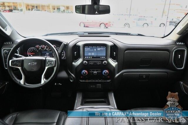 2022 Chevrolet Silverado 1500 LT Trail Boss / 4X4 / Crew Cab / Z71 Pkg / Auto Start / Power & Heated Leather Seats / Heated Steering Wheel / Lane Departure & Blind Spot Alert/ ARE Matching Canopy / Fuel Wheels / Bed Liner / Tow Pkg Anchorage AK 2022 Chevrolet Silverado 1500 LT Trail Boss / 4X4 / Crew Cab / Z71 Pkg / Auto Start / Power & Heated Leather Seats / Heated Steering Wheel / Lane Departure & Blind Spot Alert/ ARE Matching Canopy / Fuel Wheels / Bed Liner / Tow Pkg Anchorage AK