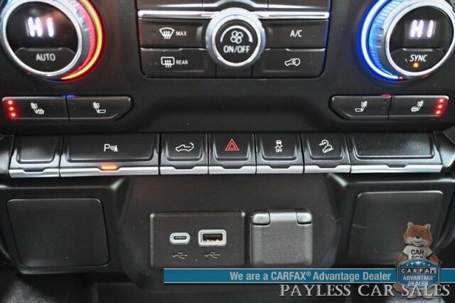 2022 Chevrolet Silverado 1500 LT Trail Boss / 4X4 / Crew Cab / Z71 Pkg / Auto Start / Power & Heated Leather Seats / Heated Steering Wheel / Lane Departure & Blind Spot Alert/ ARE Matching Canopy / Fuel Wheels / Bed Liner / Tow Pkg Anchorage AK 2022 Chevrolet Silverado 1500 LT Trail Boss / 4X4 / Crew Cab / Z71 Pkg / Auto Start / Power & Heated Leather Seats / Heated Steering Wheel / Lane Departure & Blind Spot Alert/ ARE Matching Canopy / Fuel Wheels / Bed Liner / Tow Pkg Anchorage AK