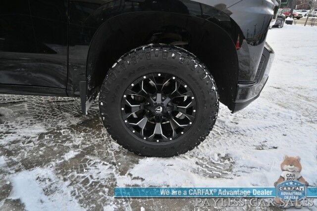 2022 Chevrolet Silverado 1500 LT Trail Boss / 4X4 / Crew Cab / Z71 Pkg / Auto Start / Power & Heated Leather Seats / Heated Steering Wheel / Lane Departure & Blind Spot Alert/ ARE Matching Canopy / Fuel Wheels / Bed Liner / Tow Pkg Anchorage AK 2022 Chevrolet Silverado 1500 LT Trail Boss / 4X4 / Crew Cab / Z71 Pkg / Auto Start / Power & Heated Leather Seats / Heated Steering Wheel / Lane Departure & Blind Spot Alert/ ARE Matching Canopy / Fuel Wheels / Bed Liner / Tow Pkg Anchorage AK