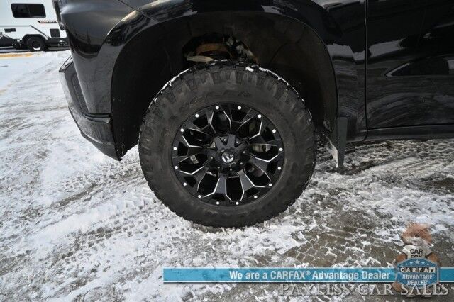 2022 Chevrolet Silverado 1500 LT Trail Boss / 4X4 / Crew Cab / Z71 Pkg / Auto Start / Power & Heated Leather Seats / Heated Steering Wheel / Lane Departure & Blind Spot Alert/ ARE Matching Canopy / Fuel Wheels / Bed Liner / Tow Pkg Anchorage AK 2022 Chevrolet Silverado 1500 LT Trail Boss / 4X4 / Crew Cab / Z71 Pkg / Auto Start / Power & Heated Leather Seats / Heated Steering Wheel / Lane Departure & Blind Spot Alert/ ARE Matching Canopy / Fuel Wheels / Bed Liner / Tow Pkg Anchorage AK