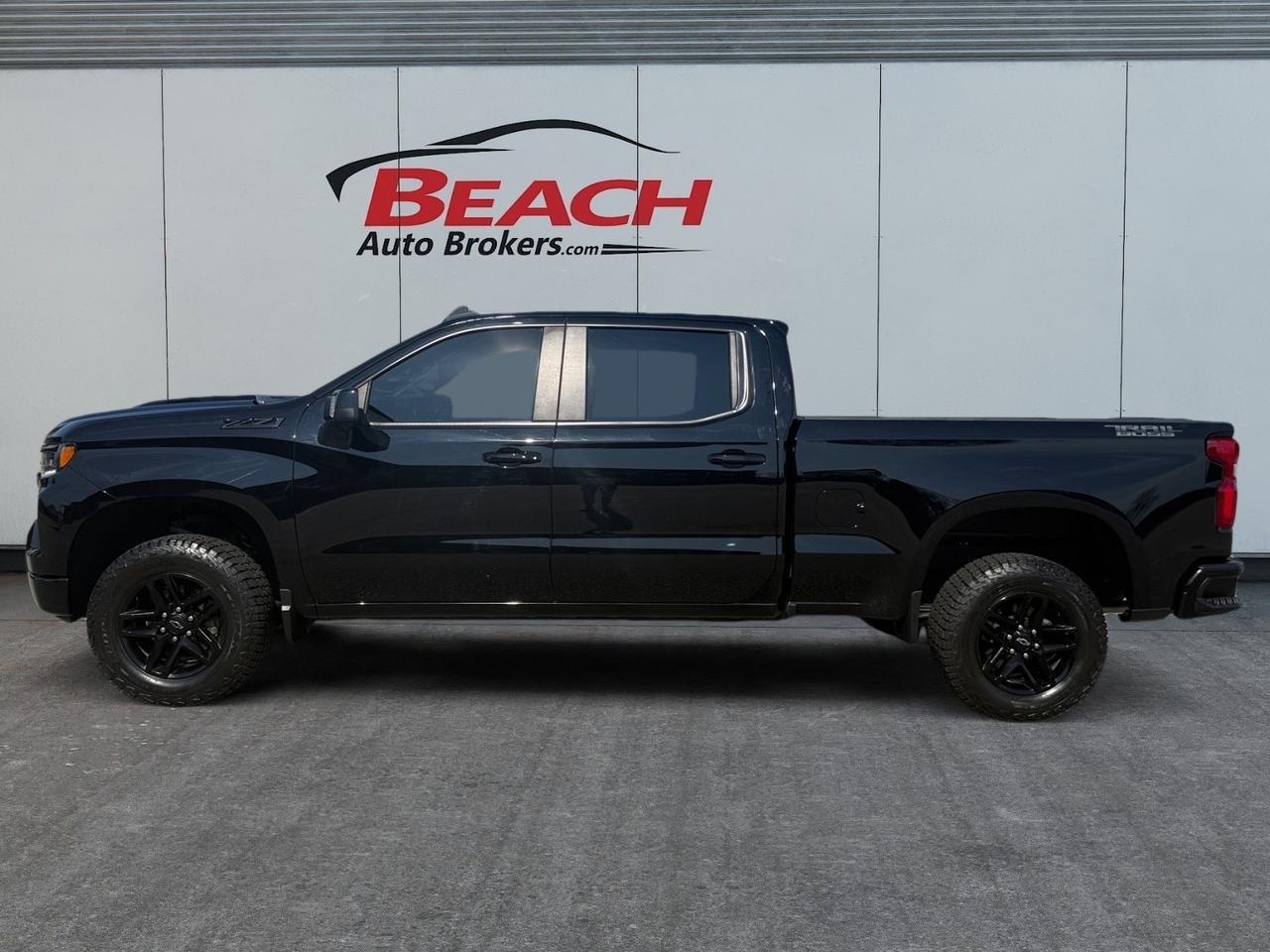 2022 Chevrolet Silverado 1500 LT Trail Boss, HEATED SEATS, BOSE SPEAKERS, APPLE CARPLAY/ANDROID AUTO, UNIVERSAL GARAGE DOOR OPENER, BED LINER, TOW PACKAGE, POWER SLIDING REAR WINDOW, BACKUP CAMERA, POWER MIRRORS, REMOTE START, ALL WEATHER FLOOR MATS, ONLY 1 OWNER, CLEAN CARFAX, C Norfolk VA