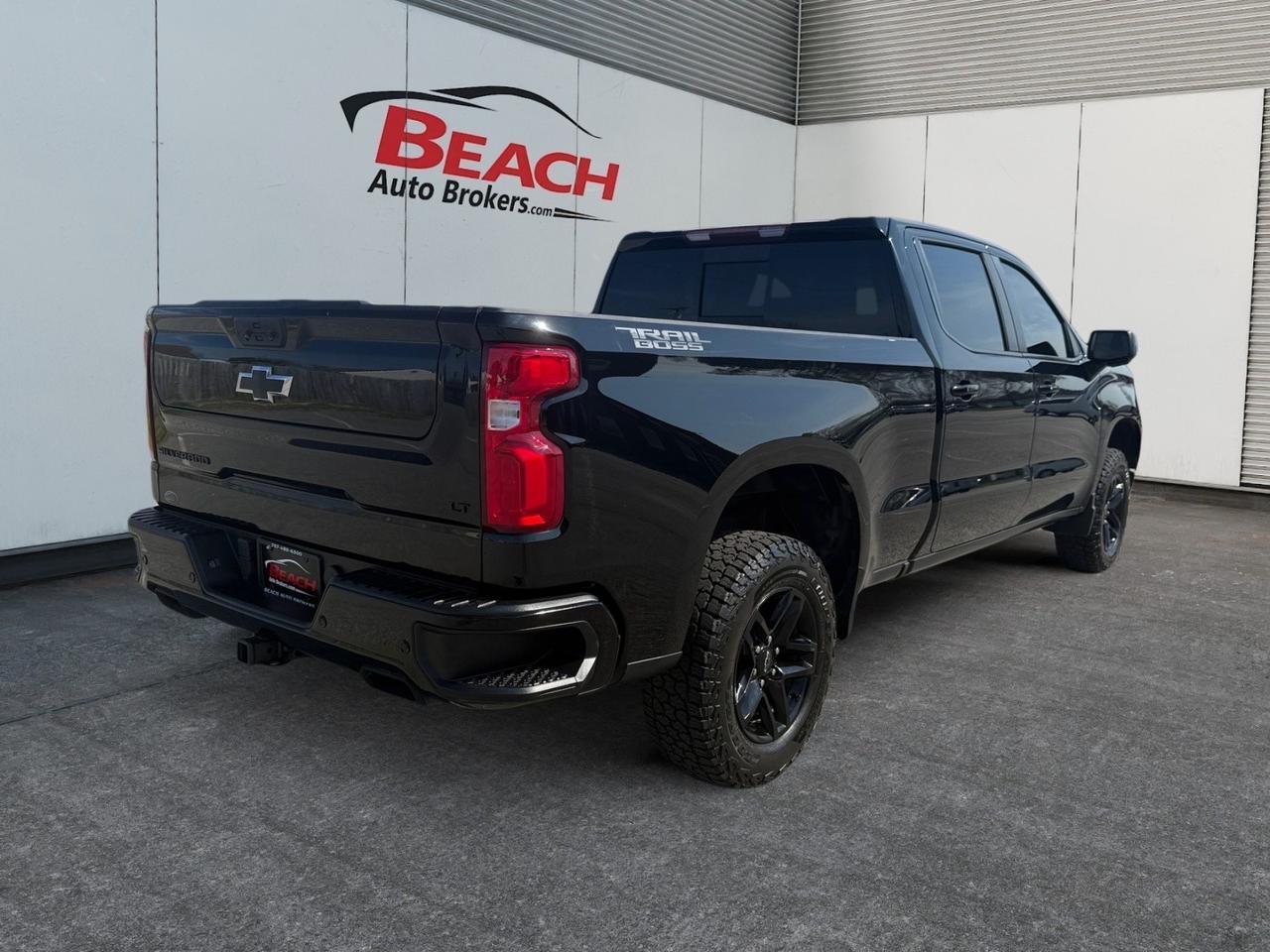 2022 Chevrolet Silverado 1500 LT Trail Boss, HEATED SEATS, BOSE SPEAKERS, APPLE CARPLAY/ANDROID AUTO, UNIVERSAL GARAGE DOOR OPENER, BED LINER, TOW PACKAGE, POWER SLIDING REAR WINDOW, BACKUP CAMERA, POWER MIRRORS, REMOTE START, ALL WEATHER FLOOR MATS, ONLY 1 OWNER, CLEAN CARFAX, C Norfolk VA