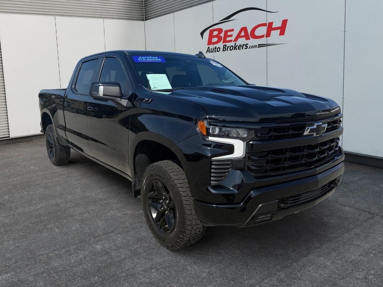 2022 Chevrolet Silverado 1500 LT Trail Boss, HEATED SEATS, BOSE SPEAKERS, APPLE CARPLAY/ANDROID AUTO, UNIVERSAL GARAGE DOOR OPENER, BED LINER, TOW PACKAGE, POWER SLIDING REAR WINDOW, BACKUP CAMERA, POWER MIRRORS, REMOTE START, ALL WEATHER FLOOR MATS, ONLY 1 OWNER, CLEAN CARFAX!!!