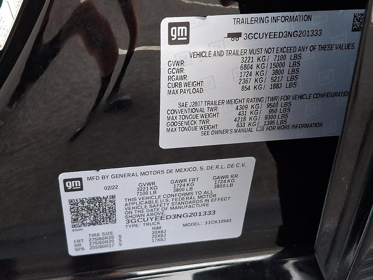 2022 Chevrolet Silverado 1500 LTD 4WD Crew Cab Short Bed RST Vineland NJ