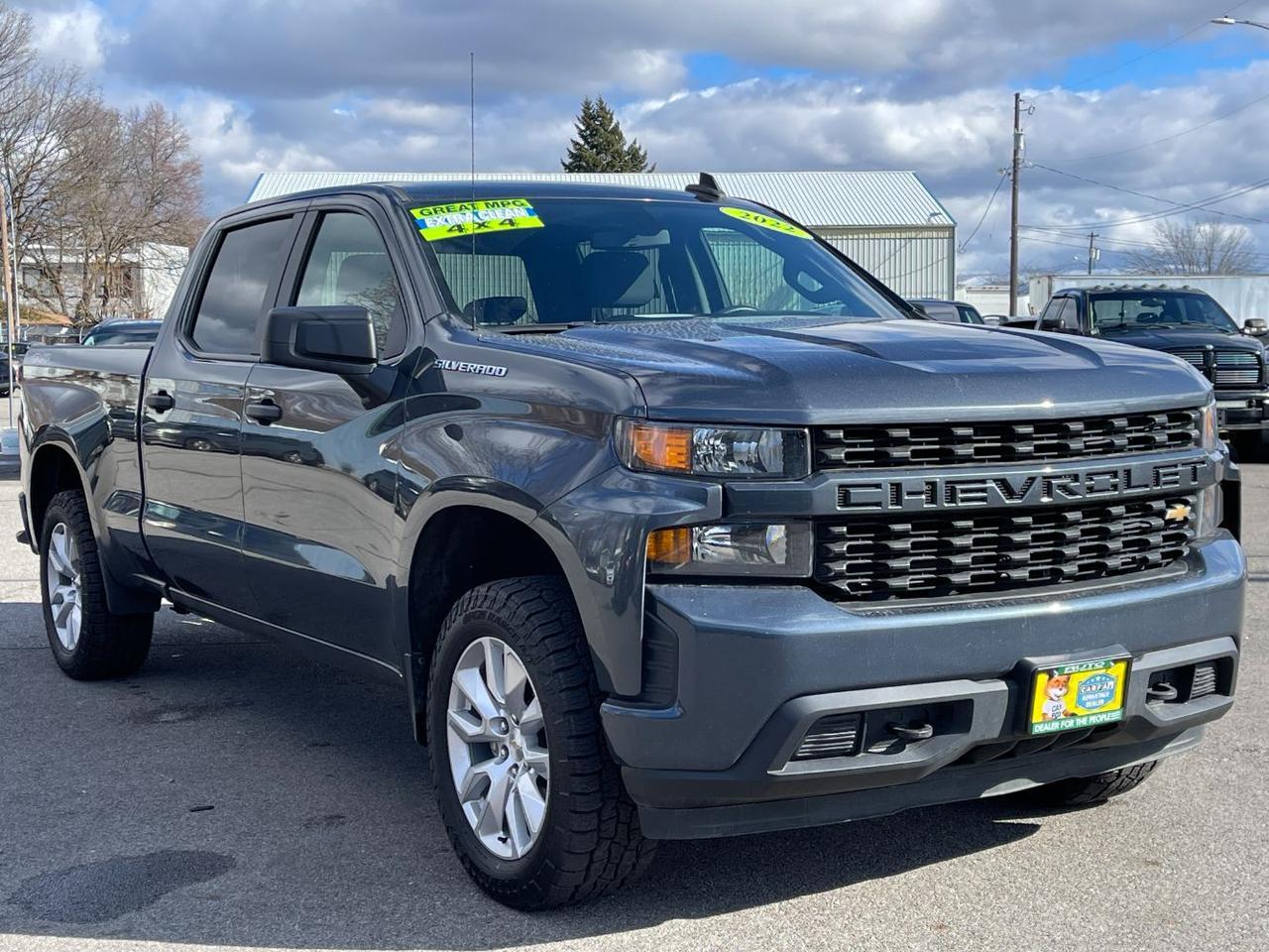2022 Chevrolet Silverado 1500 LTD 4WD Crew Cab Standard Bed Custom Spokane Valley WA
