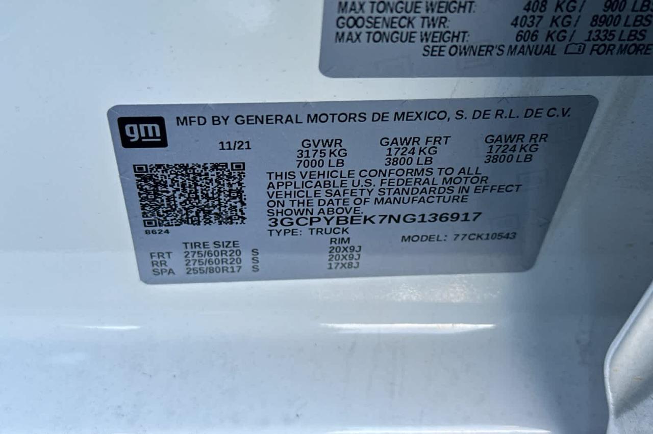 2022 Chevrolet Silverado 1500 LTD Custom Roseville CA