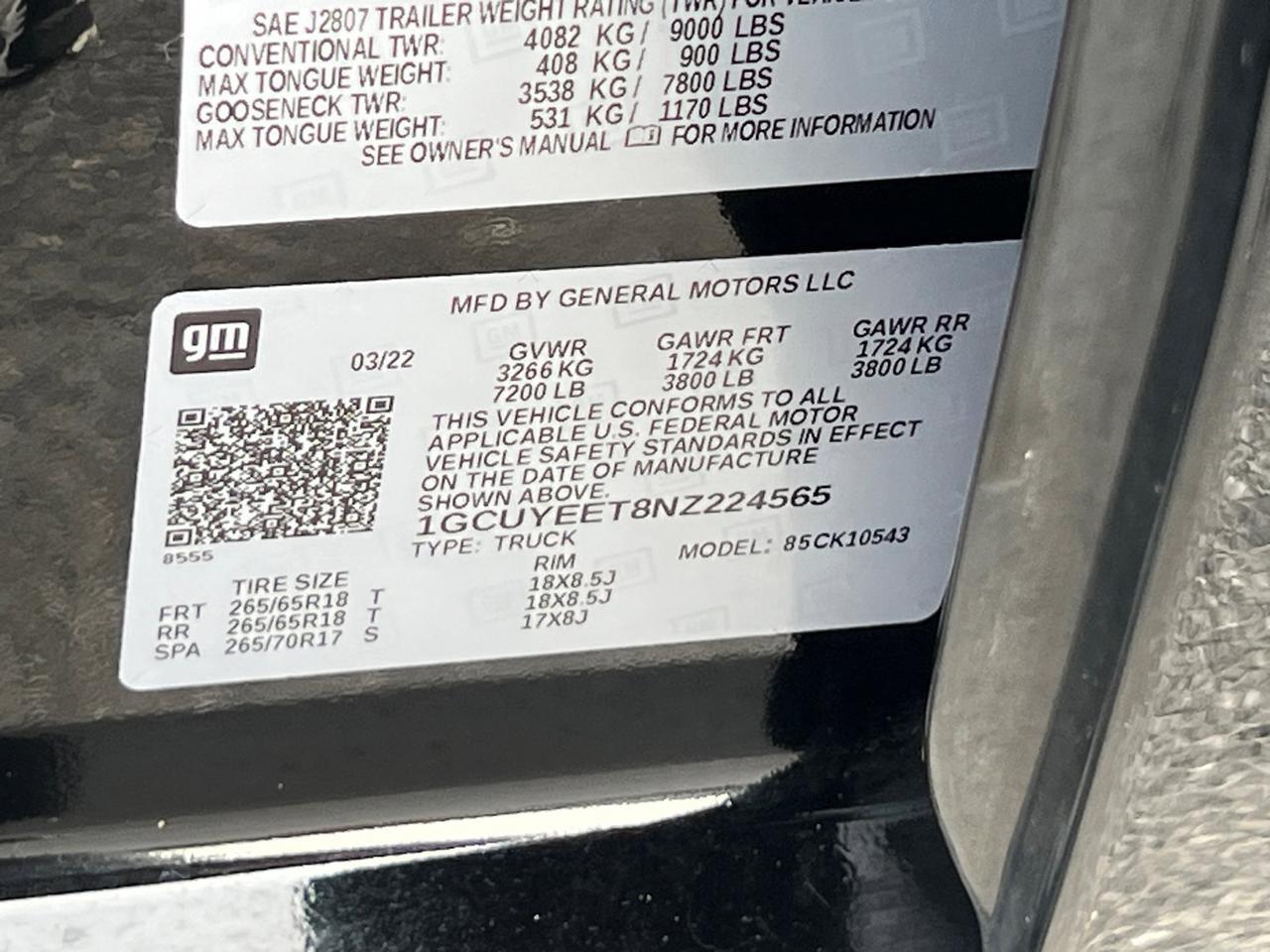 2022 Chevrolet Silverado 1500 LTD RST Hagerstown MD