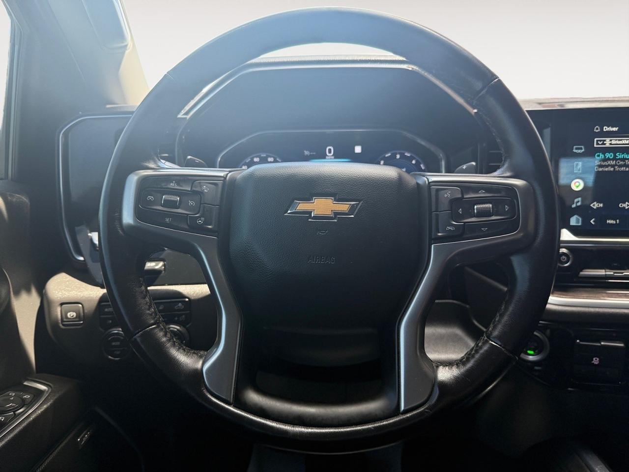 2022 Chevrolet Silverado 1500 LTZ, HEATED FRONT/REAR SEATS, APPLE CARPLAY/ANDROID AUTO, UNIVERSAL GARAGE DOOR OPENER, REMOTE START, WIFI, BACKUP CAMERA, POWER SLIDING REAR WINDOW, TOW HOOKS, BED LINER, REAR BUMPER STEP, ONLY 1 OWNER! Norfolk VA